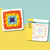 Haak Kaarten Deck | 50 Ontwerpkaarten + 37-pagina Boekje | Draagbaar Haakinspiratie Set