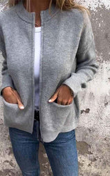 Dames Gebreide Trui | Lichtgewicht & Warm | Ronde Hals | Lange Mouw | Grote Maten S–5XL