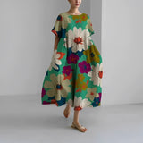 Amelia | Boheemse Bloemenjurk voor Vrouwen
