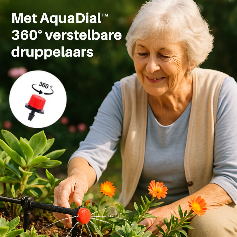 DruppelFlex™ Verstelbare Waterstroom