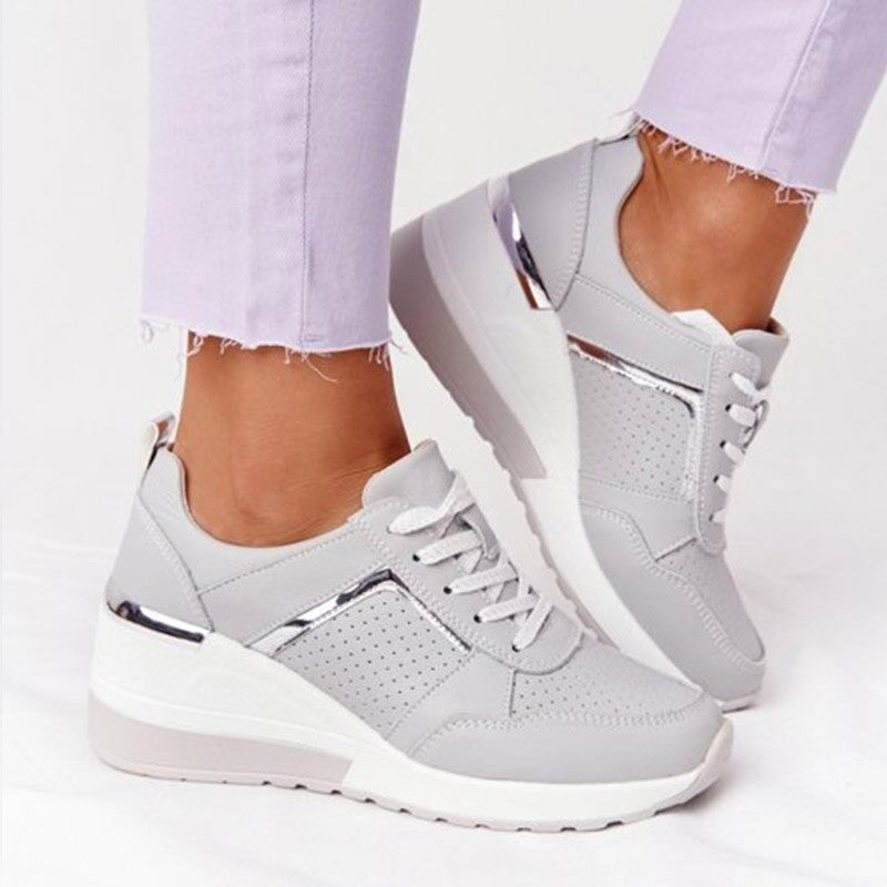 HER™️ Pastel Hoge Hakken Sleehakken Trainers