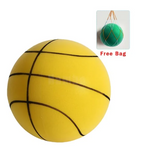 Stille Basketbal | Zachte PU Schuim Bal | Indoor Dribbelen zonder Geluid | 300g