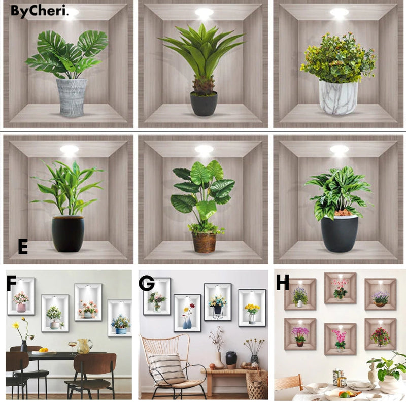 BladPlak™ Moeiteloze Natuurlijke Decoratie