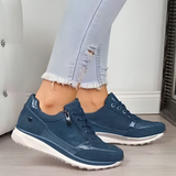 Yulia | Geavanceerde Comfort & Ondersteuning Centraal Rits Sneakers voor Vrouwen