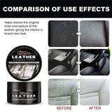 Leerherstelcrème | ZachtGlans™ | Reinigt, Herstelt & Beschermt Leer | Voor Auto-interieur, Meubels & Accessoires