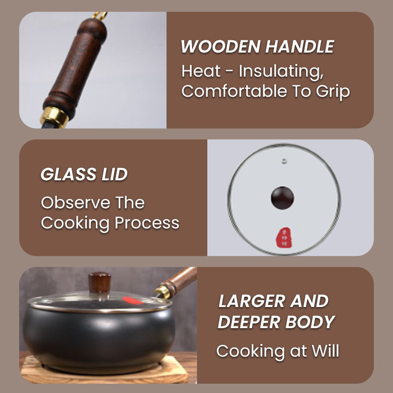 KookKracht™ Dik Gietijzer Pan