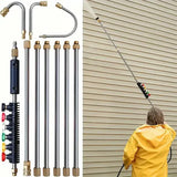 AquaBlast Verlengde Hogedrukreiniger | 24 ft Bereik | 4000 PSI RVS Constructie