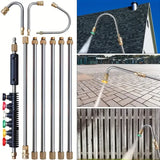 AquaBlast Verlengde Hogedrukreiniger | 24 ft Bereik | 4000 PSI RVS Constructie