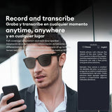 Slimme Vertaalbril | Real-time AI Vertaling | Bluetooth 5.4 | 55mAh Batterij