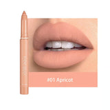 Lipstick Potlood | Matte Longlasting Finish | Hydraterend & Veegvast | 2-in-1 Lipliner en Lipstick