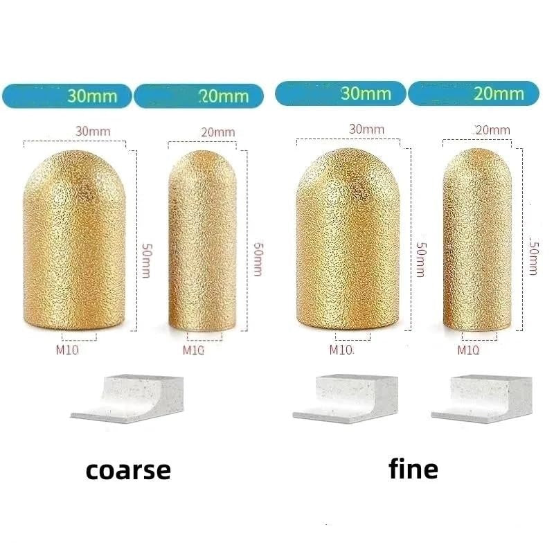 Diamant Slijpschijf voor Marmer & Graniet | Precisie Binnenradii | Set van 4