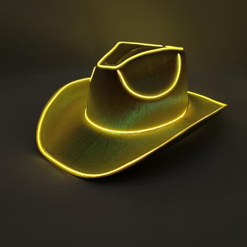 Glow in the Dark Hoed | LED Lichtgevend | Meerdere Patronen | One Size 58 cm