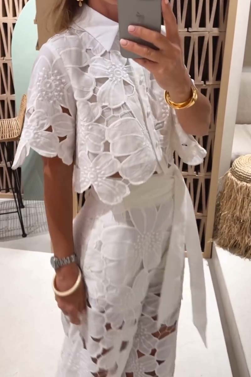 Melanie™ Vrouwelijke Tweedelige Elegantie