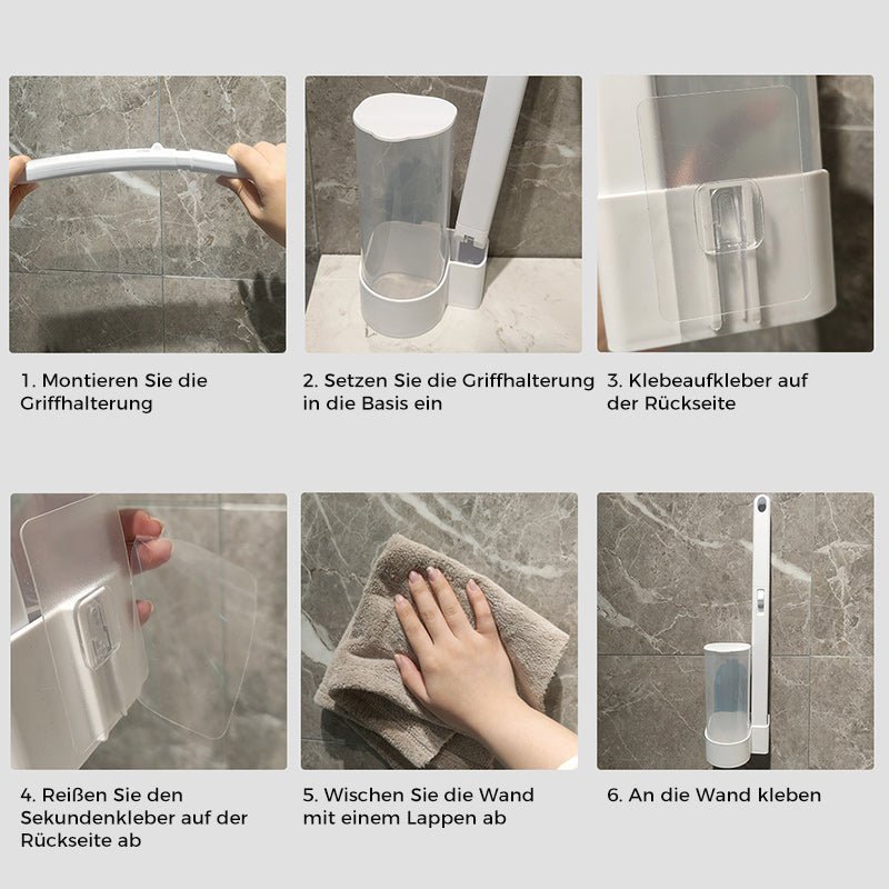 KomHelder™ Diepe Toiletpot Reiniging