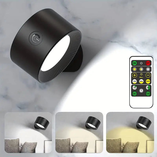 LED Mini Lamp | 360° Draaifunctie | Compact & Oplaadbaar | Warm & Helder Licht