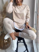 Hilda | Comfortabele Casual Chic dames sweatshirt en broek set