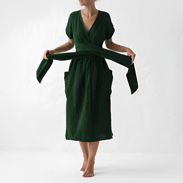 Lucia Comér - Elegante Linnenjurk