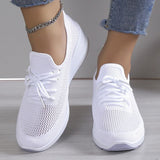 Mutiara – Ademend brei-sneakers