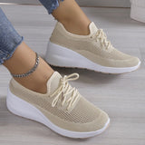 Mutiara – Ademend brei-sneakers