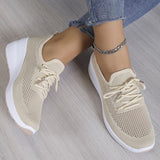 Mutiara – Ademend brei-sneakers