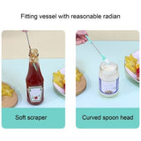 Verstelbare Potlepel | Flexibele Lepel voor Flessen & Potten | Ergonomisch Design | Vaatwasserbestendig