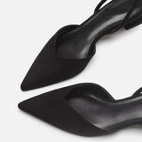 Damen Spitzer Zehe Niedrigem Absatz Sandalen | Bequeme