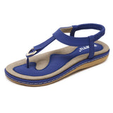 Damen Bequeme Sommer Flache Sandalen | Lässig