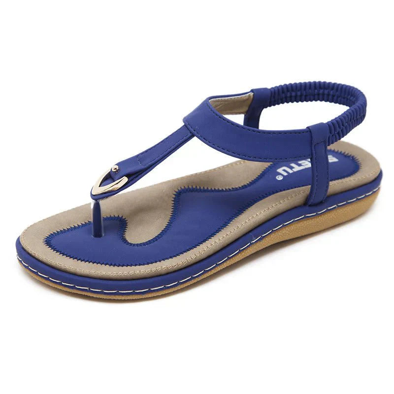 Damen Bequeme Sommer Flache Sandalen | Lässig
