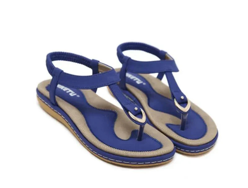 Damen Bequeme Sommer Flache Sandalen | Lässig