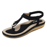Damen Bequeme Sommer Flache Sandalen | Lässig