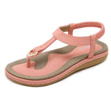 Damen Bequeme Sommer Flache Sandalen | Lässig