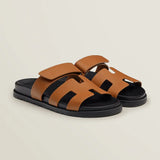 Luxevoets™ Luxus-Plateausandalen uit leder