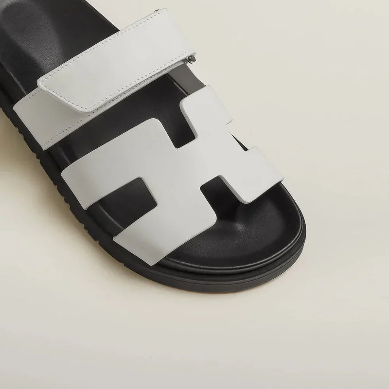 Luxevoets™ Luxus-Plateausandalen uit leder