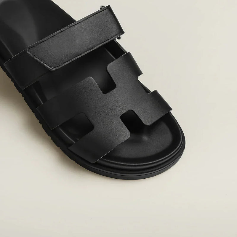 Luxevoets™ Luxus-Plateausandalen uit leder