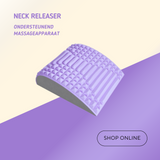 RelaxNeck™ Nekreleaser - Nekstretcher en Massagekussen - Paars