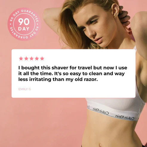 ZachtScheren | Elektrische Ladyshaver | Voor Een Zijdegladde & Irritatievrije Scheerbeurt