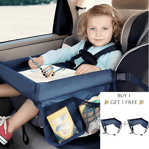 1+1 Gratis | KiddoTray™ Perfect voor Rommelvrije Autoritjes