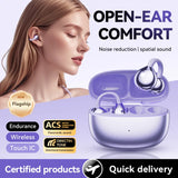 Bluetooth Oorklem Oordopjes | Draadloos | HiFi Geluid | Open-Ear Ontwerp