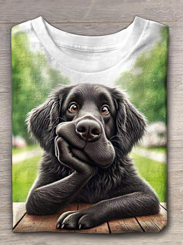 Heren T-shirt | Bold Print | Zachte Ademend Katoenmix