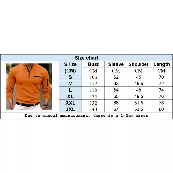 ROBIN™ | Lange mouwen Poloshirt