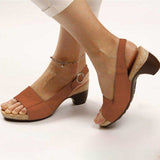 Shalin™ Orthopedische Sandalen met Hak