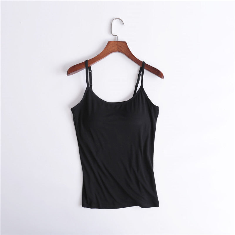 ComfortabelDragen™ Profiteer van 50% korting op deze comfortabele tanktop met ingebouwde bh.