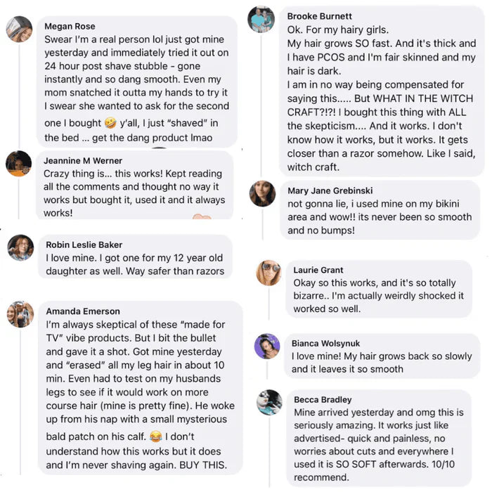 GlansTrim | Elektrische Precisietrimmer | Zachte & Pijnloze Ontharing voor Gezicht en Lichaam