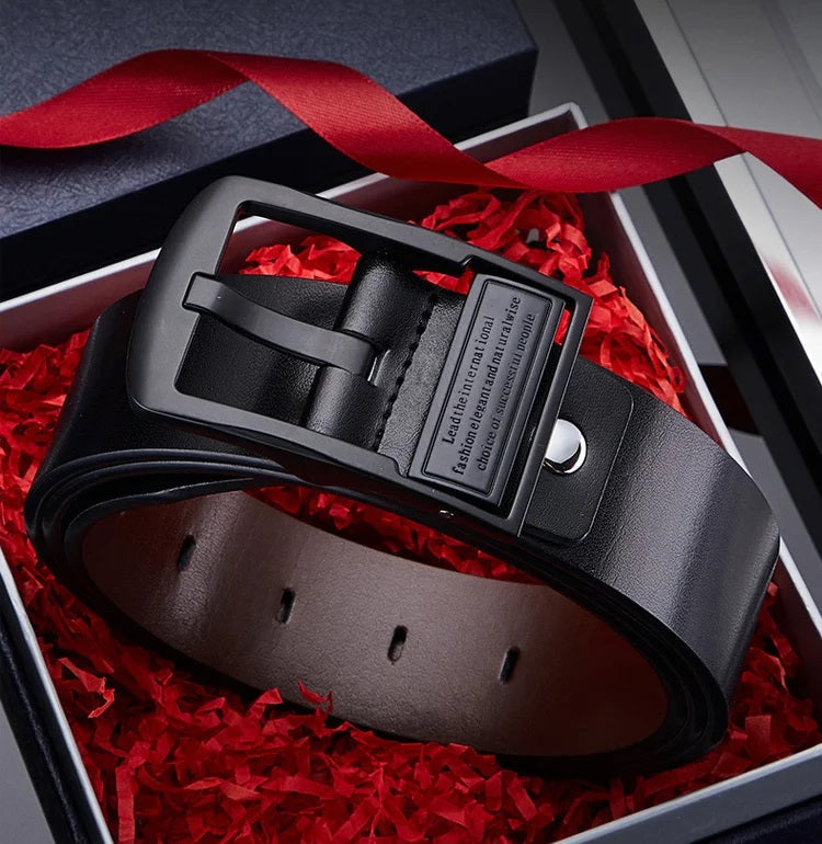 Elite-Riem™ Tijdloze Leren Riem