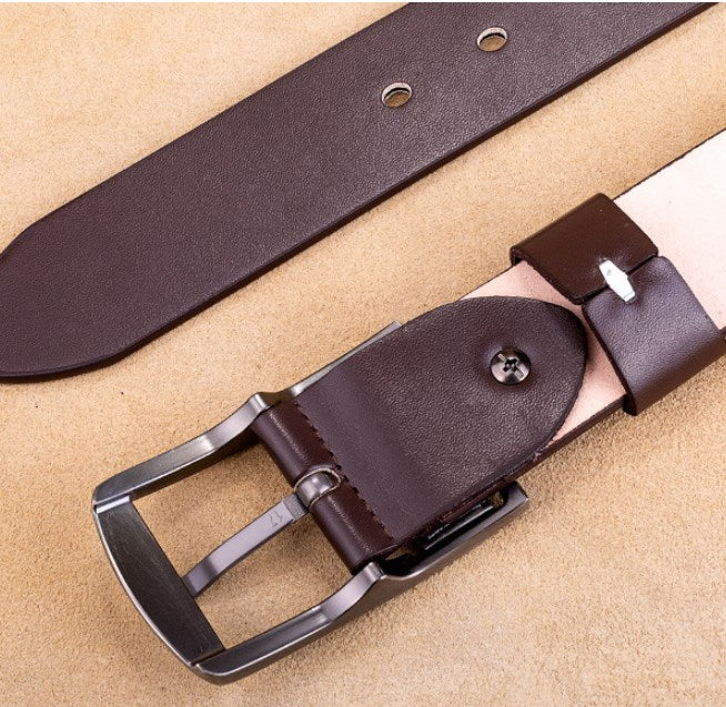 Elite-Riem™ Tijdloze Leren Riem