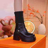 Luna™ Chunky Kniehoog Boots