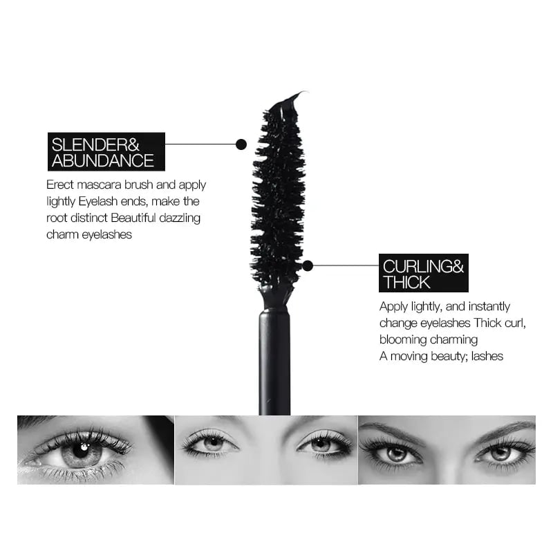 Mascara | Extra Volume & Lengte | Waterproof & Langhoudend | 24u Wimperdefinitie