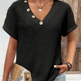 Eleanor™ Stijlvolle V-hals blouse