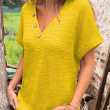 Eleanor™ Stijlvolle V-hals blouse