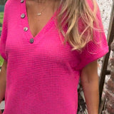 Eleanor™ Stijlvolle V-hals blouse